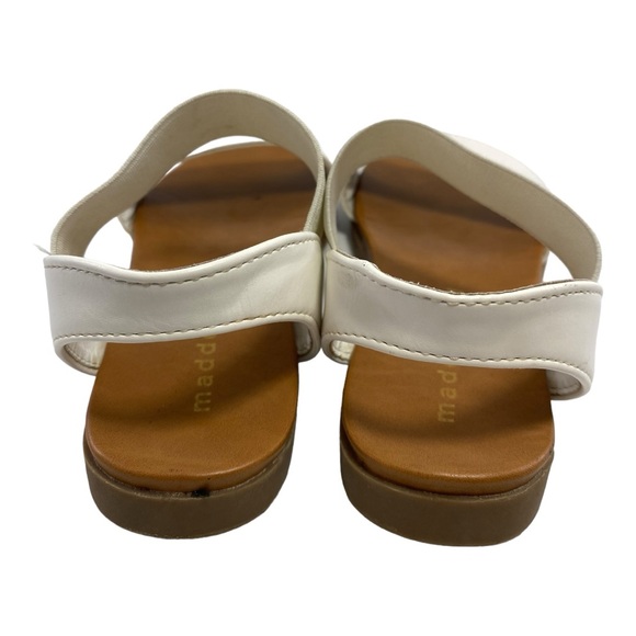 Steve Madden Girls Kids JDebraa White Strap Size 11 Sandals - Picture 4 of 10